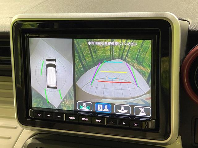 フレアワゴン ハイブリッドＸＳ　４ＷＤ　禁煙車　衝突軽減　純正８インチナビ　全方位カメラ　レーダークルーズ　シートヒーター　ＥＴＣ　両側パワスラ　ｂｌｕｅｔｏｏｔｈ　コーナーセンサー　オートエアコン　オートライト　スマートキ（5枚目）