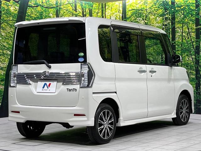 タント カスタムX トップエディションリミテッドSAIII 4WD 禁煙車 衝突軽減 純正ナビ 全周囲カメラ 両側電動ドア エンジンスターター ドラレコ ETC シートヒーター LEDライト Bluetooth クリアランスソナー CD/DVD/TV(18枚目)