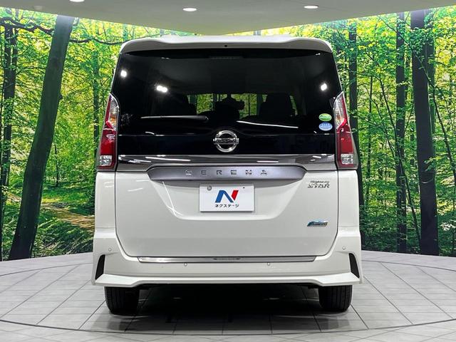 セレナ ハイウェイスター Vセレクション 4WD 禁煙車 衝突軽減 後席モニター 純正9型ナビ 全周囲カメラ 両側電動ドア セーフティパックB プロパイロット デジタルインナーミラー ETC ドラレコ Bluetooth 電動パーキング(17枚目)