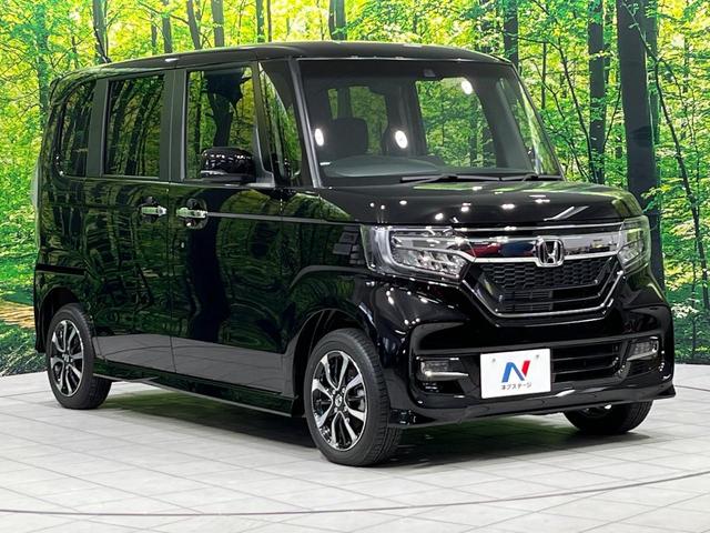 N-BOXカスタム G・Lホンダセンシング 禁煙車 衝突軽減 アダプティブクルーズコントロール 純正ナビ バックカメラ ETC 両側スライド片側電動ドア クリアランスソナー  シートヒーター スマートキー 車線逸脱防止装置 横滑り防止装置(17枚目)