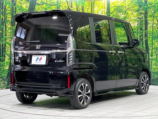 N-BOXカスタム G・Lホンダセンシング 禁煙車 衝突軽減 アダプティブクルーズコントロール 純正ナビ バックカメラ ETC 両側スライド片側電動ドア クリアランスソナー  シートヒーター スマートキー 車線逸脱防止装置 横滑り防止装置(18枚目)