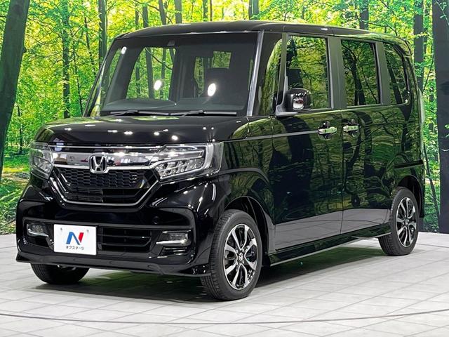 N-BOXカスタム G・Lホンダセンシング 禁煙車 衝突軽減 アダプティブクルーズコントロール 純正ナビ バックカメラ ETC 両側スライド片側電動ドア クリアランスソナー  シートヒーター スマートキー 車線逸脱防止装置 横滑り防止装置(24枚目)