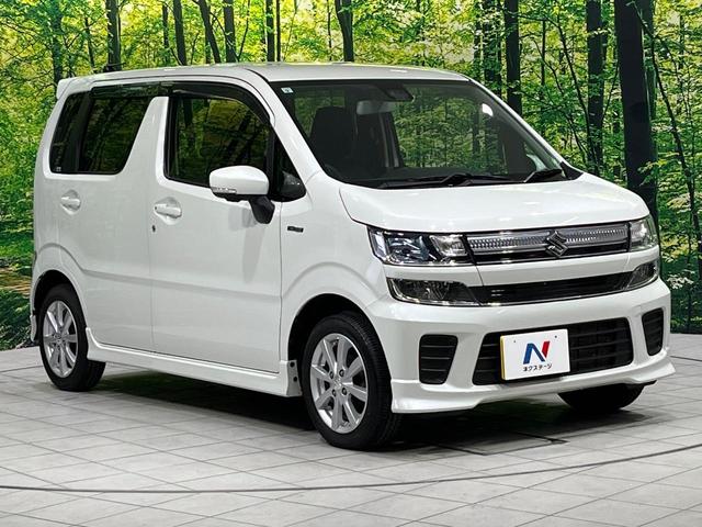 ワゴンR ハイブリッドFZ 4WD 禁煙車 衝突軽減 全周囲カメラ 純正ナビ ETC Bluetooth フルセグ LEDヘッドライト シートヒーター スマートキー オートエアコン 14インチアルミ 電動格納ミラー(16枚目)