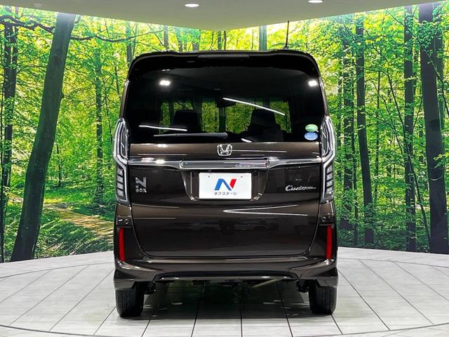 N-BOXカスタム G・Lホンダセンシング 4WD 禁煙車 衝突軽減 純正8型ナビ 電動ドア レーダークルーズ バックカメラ Bluetooth ETC クリアランスソナー 前席シートヒーター LEDヘッドライト LEDフォグ オートエアコン(16枚目)