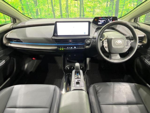 プリウス Z 4WD 禁煙車 衝突軽減 サンルーフ 寒冷地仕様 12.3型ディスプレイオーディオ 全周囲カメラ AC100V電源 パワーバックドア LEDヘッドライト パワーシート ETC ドラレコ シートヒーター(2枚目)