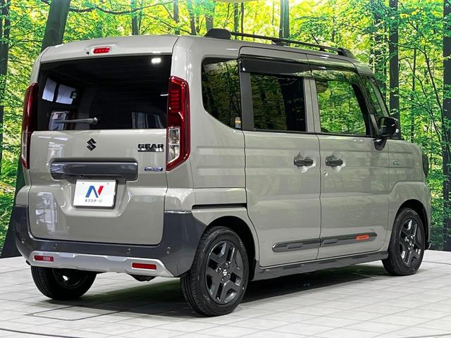 スペーシアギア ハイブリッドＸＺ　ターボ　４ＷＤ　禁煙車　ターボ　衝突軽減　純正９型ナビ　両側電動ドア　レーダークルーズ　全周囲カメラ　Ｂｌｕｅｔｏｏｔｈ　シートヒーター　ステアリングヒーター　クリアランスソナー　ＬＥＤヘッドラ（18枚目）
