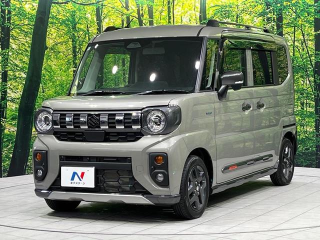 スペーシアギア ハイブリッドＸＺ　ターボ　４ＷＤ　禁煙車　ターボ　衝突軽減　純正９型ナビ　両側電動ドア　レーダークルーズ　全周囲カメラ　Ｂｌｕｅｔｏｏｔｈ　シートヒーター　ステアリングヒーター　クリアランスソナー　ＬＥＤヘッドラ（28枚目）