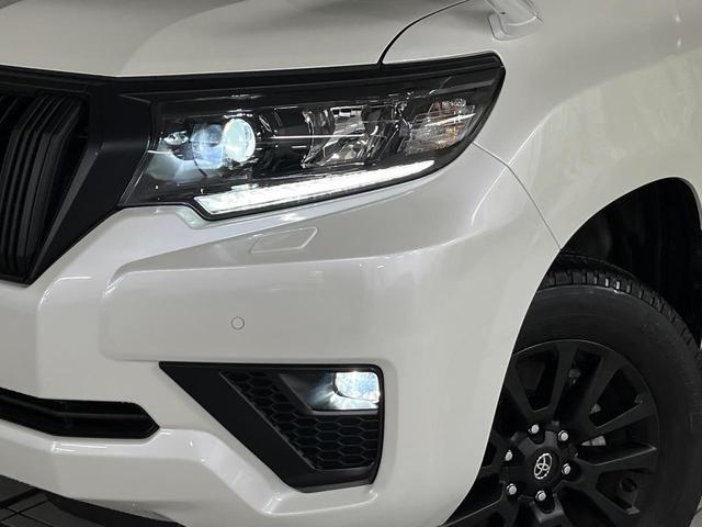 ランドクルーザープラド TX Lパッケージ マットブラックエディション 4WD 禁煙車 衝突軽減 サンルーフ ALPINE9インチナビ バックカメラ シートベンチレーション 前席パワーシート LEDヘッドライト フロントフォグライト レーダークルーズコントロール ETC(14枚目)