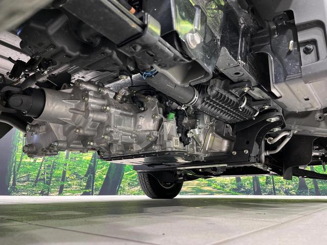 ハイゼットトラック ジャンボエクストラ 4WD 禁煙車 衝突軽減 クリアランスソナー スマートキー ドライブレコーダー ETC LEDヘッドライト LEDフォグライト 横滑り防止装置 電動格納ミラー CD再生(21枚目)