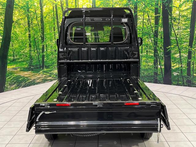 ハイゼットトラック ジャンボエクストラ 4WD 禁煙車 衝突軽減 クリアランスソナー スマートキー ドライブレコーダー ETC LEDヘッドライト LEDフォグライト 横滑り防止装置 電動格納ミラー CD再生(46枚目)