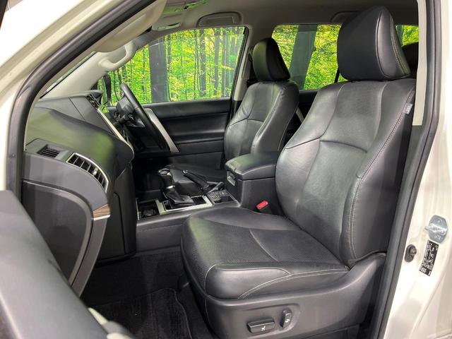 ランドクルーザープラド ＴＸ　Ｌパッケージ　４ＷＤ　禁煙車　衝突軽減　純正９型ナビ　バックカメラ　レーダークルーズ　シートベンチレーション　ＥＴＣ　ドラレコ　７人乗り　黒革シート　前席パワーシート　クリアランスソナー　ＬＥＤヘッド（44枚目）