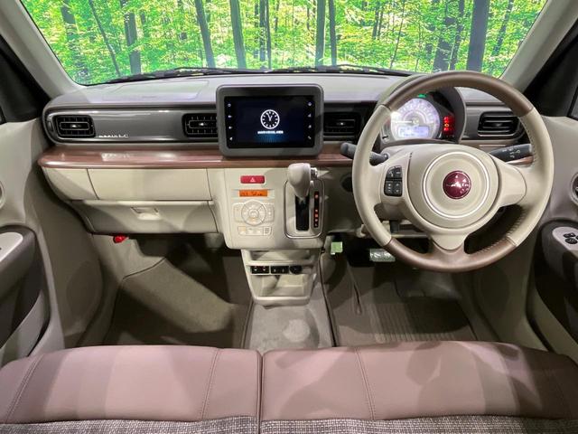 アルトラパンLC X 4WD 禁煙車 衝突軽減 2トーン ディスプレイオーディオ バックカメラ ハーフレザーシート クリアランスソナー シートヒーター LEDヘッド Bluetooth スマートキー オートライト(2枚目)