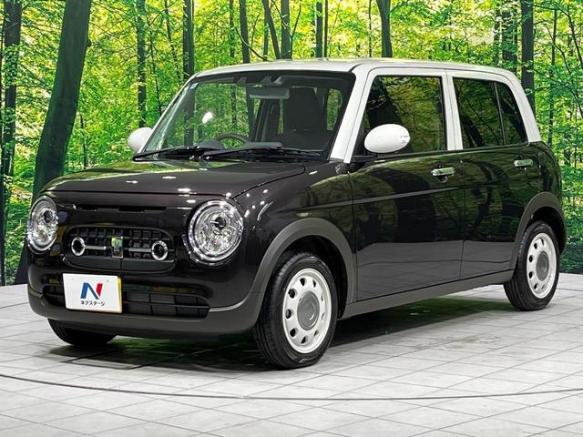 アルトラパンLC X 4WD 禁煙車 衝突軽減 2トーン ディスプレイオーディオ バックカメラ ハーフレザーシート クリアランスソナー シートヒーター LEDヘッド Bluetooth スマートキー オートライト(45枚目)