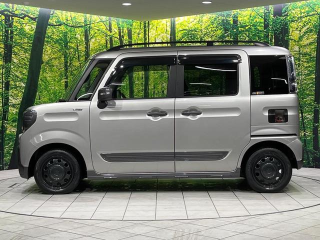 スペーシアギア ハイブリッドＸＺ　４ＷＤ　禁煙車　衝突軽減　両側電動ドア　レーダークルーズコントロール　ＳＤナビ　前席シートヒーター　電動格納ミラー　革巻きステアリング　オートライト　オートエアコン　オートハイビーム　スマートキー（28枚目）