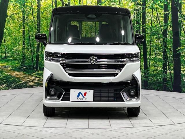 スペーシアカスタム ハイブリッドＸＳ　４ＷＤ　届出済未使用車　衝突軽減　アダプティブクルーズコントロール　前席シートヒーター　ステアリングヒーター　ＬＥＤヘッドライト　ＬＥＤフォグライト　純正１５インチアルミ　スマートキー　オートエアコン（15枚目）