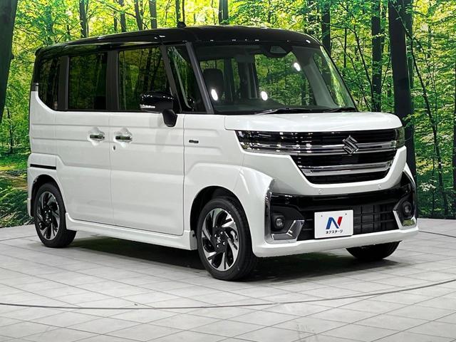 スペーシアカスタム ハイブリッドＸＳ　４ＷＤ　届出済未使用車　衝突軽減　アダプティブクルーズコントロール　前席シートヒーター　ステアリングヒーター　ＬＥＤヘッドライト　ＬＥＤフォグライト　純正１５インチアルミ　スマートキー　オートエアコン（17枚目）