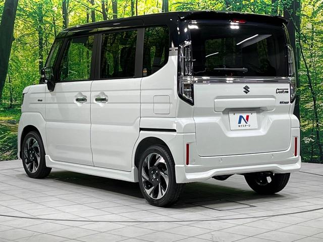 スペーシアカスタム ハイブリッドＸＳ　４ＷＤ　届出済未使用車　衝突軽減　アダプティブクルーズコントロール　前席シートヒーター　ステアリングヒーター　ＬＥＤヘッドライト　ＬＥＤフォグライト　純正１５インチアルミ　スマートキー　オートエアコン（34枚目）