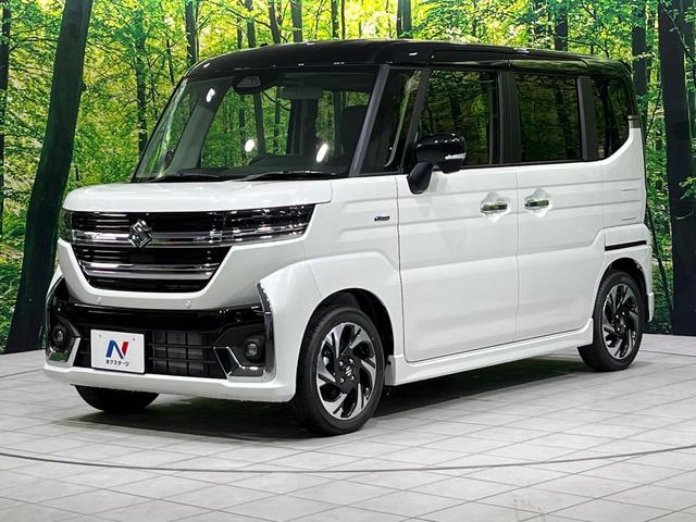 スペーシアカスタム ハイブリッドＸＳ　４ＷＤ　届出済未使用車　衝突軽減　アダプティブクルーズコントロール　前席シートヒーター　ステアリングヒーター　ＬＥＤヘッドライト　ＬＥＤフォグライト　純正１５インチアルミ　スマートキー　オートエアコン（35枚目）