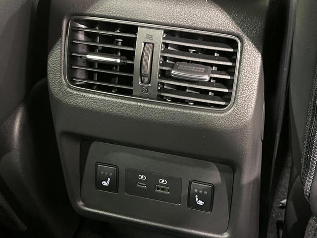 エクストレイル オーテック e-4ORCE 禁煙車 衝突軽減 プロパイロット 純正12.3型ナビ 全周囲カメラ ETC2.0 ドラレコ パワーバックドア 黒革シート 前席パワーシート 全席シートヒーター ルーフレール 純正20インチアルミ(46枚目)