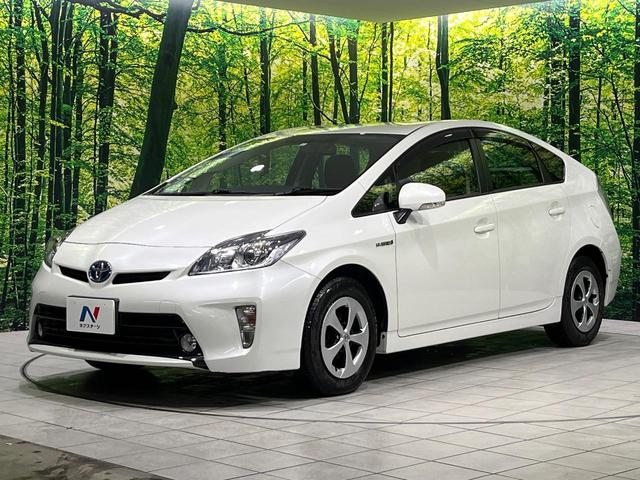 プリウス S 禁煙車 純正ナビ バックカメラ 寒冷地仕様 HIDヘッドライト フォグライト ETC ドラレコ スマートキー シートリフター Bluetooth オートライト 純正15インチアルミ(24枚目)