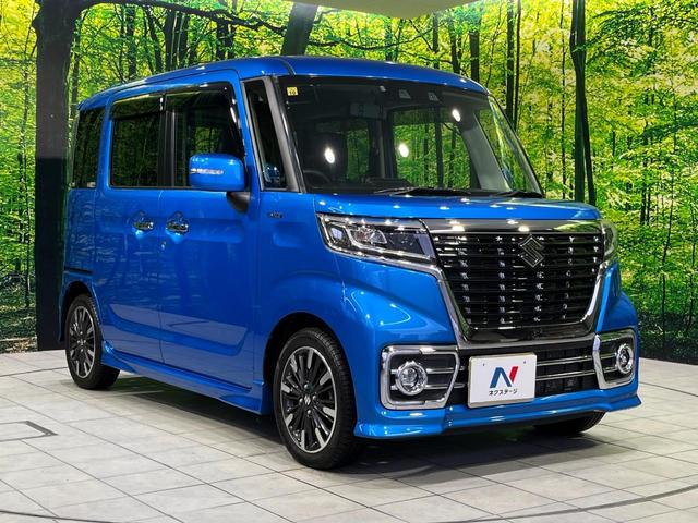 スペーシアカスタム ハイブリッドＸＳターボ　４ＷＤ　両側電動スライド　ＳＤナビ　バックカメラ　セーフティサポート　アダプティブクルーズ　禁煙車　前席シートヒーター　クリアランスソナー　スマートキー　ＬＥＤヘッド　ＥＴＣ　オートハイビーム（16枚目）