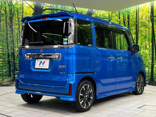 スペーシアカスタム ハイブリッドＸＳターボ　４ＷＤ　両側電動スライド　ＳＤナビ　バックカメラ　セーフティサポート　アダプティブクルーズ　禁煙車　前席シートヒーター　クリアランスソナー　スマートキー　ＬＥＤヘッド　ＥＴＣ　オートハイビーム（17枚目）