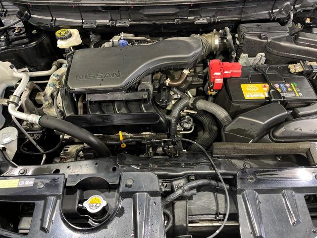 エクストレイル ２０Ｘ　エマージェンシーブレーキパッケージ　４ＷＤ　純正メモリーナビ　バックカメラ　エマージェンシーブレーキ　禁煙車　防水シート　前席シートヒーター　スマートキー　ＬＥＤヘッド　ＥＴＣ　車線逸脱警報　オートライト　オートエアコン　１７インチＡＷ（18枚目）