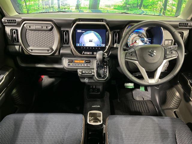 ハスラー ＪスタイルＩＩ　４ＷＤ　純正９型メモリーナビ　全周囲カメラ　セーフティサポート　アダプティブクルーズ　禁煙車　前席シートヒーター　前後ドラレコ　クリアランスソナー　スマートキー　ＬＥＤヘッド　オートハイビーム（2枚目）
