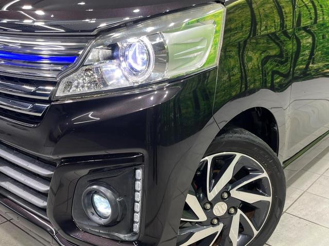 スペーシアカスタム XSターボ 4WD 両側電動スライド 純正メモリーナビ 全周囲カメラ デュアルカメラブレーキサポート 禁煙車 前席シートヒーター ドラレコ スマートキー HIDヘッド ETC クルコン 車線逸脱警報 オートライト(12枚目)
