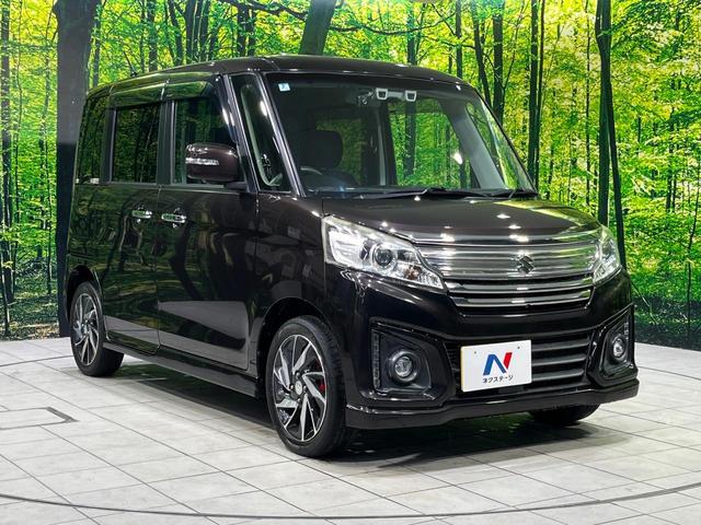 スペーシアカスタム XSターボ 4WD 両側電動スライド 純正メモリーナビ 全周囲カメラ デュアルカメラブレーキサポート 禁煙車 前席シートヒーター ドラレコ スマートキー HIDヘッド ETC クルコン 車線逸脱警報 オートライト(16枚目)