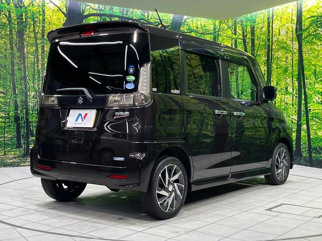 スペーシアカスタム XSターボ 4WD 両側電動スライド 純正メモリーナビ 全周囲カメラ デュアルカメラブレーキサポート 禁煙車 前席シートヒーター ドラレコ スマートキー HIDヘッド ETC クルコン 車線逸脱警報 オートライト(17枚目)
