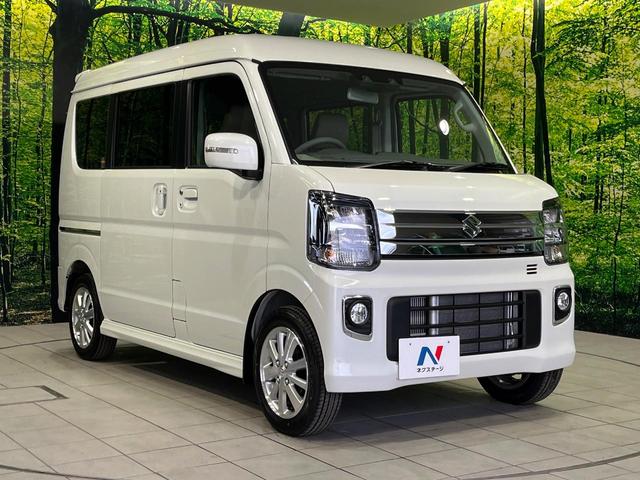 エブリイワゴン PZターボスペシャル 4WD 届出済未使用車 両側電動スライド セーフティサポート シートヒーター クリアランスソナー スマートキー LEDヘッド オートハイビーム 車線逸脱警報 誤発進抑制機能 オートライト フォグライト(16枚目)