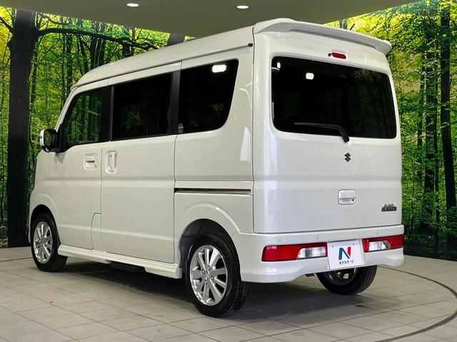 エブリイワゴン PZターボスペシャル 4WD 届出済未使用車 両側電動スライド セーフティサポート シートヒーター クリアランスソナー スマートキー LEDヘッド オートハイビーム 車線逸脱警報 誤発進抑制機能 オートライト フォグライト(40枚目)