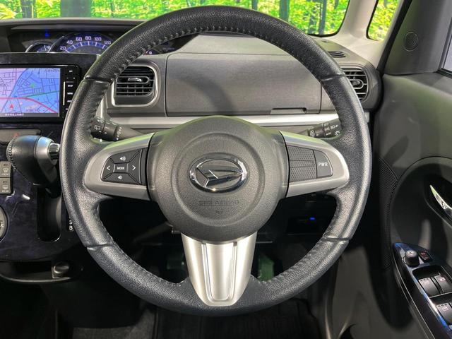 タント カスタムRS トップエディションSAIII 4WD 両側電動スライド SDナビ バックカメラ スマートアシストIII 禁煙車 ハーフレザーシート シートヒーター クリアランスソナー スマートキー LEDヘッド ETC オートハイビーム(11枚目)