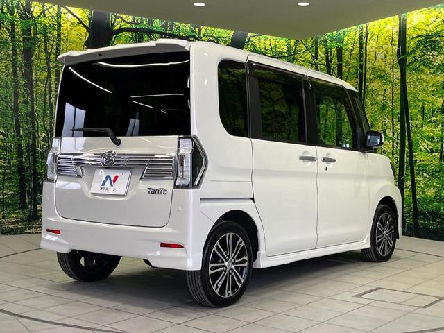 タント カスタムRS トップエディションSAIII 4WD 両側電動スライド SDナビ バックカメラ スマートアシストIII 禁煙車 ハーフレザーシート シートヒーター クリアランスソナー スマートキー LEDヘッド ETC オートハイビーム(17枚目)