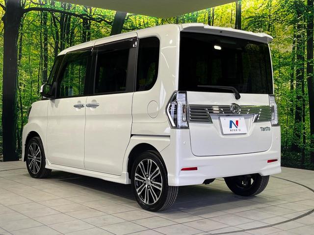 タント カスタムRS トップエディションSAIII 4WD 両側電動スライド SDナビ バックカメラ スマートアシストIII 禁煙車 ハーフレザーシート シートヒーター クリアランスソナー スマートキー LEDヘッド ETC オートハイビーム(40枚目)