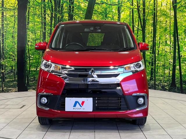 ｅＫカスタム Ｔセーフティパッケージ　４ＷＤ　ターボ　ＳＤナビ　全周囲カメラ　ｅ－Ａｓｓｉｓｔ　禁煙車　運転席シートヒーター　ドラレコ　スマートキー　ＨＩＤヘッド　オートハイビーム　オートライト　オートエアコン　純正１５インチアルミ（14枚目）