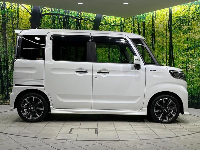 スペーシアカスタム ハイブリッドXSターボ 4WD SDナビ セーフティサポート 禁煙車 ハーフレザーシート ドラレコ コーナーセンサー クルコン スマートキー LEDヘッド ETC オートハイビーム 車線逸脱警報 オートライト(46枚目)