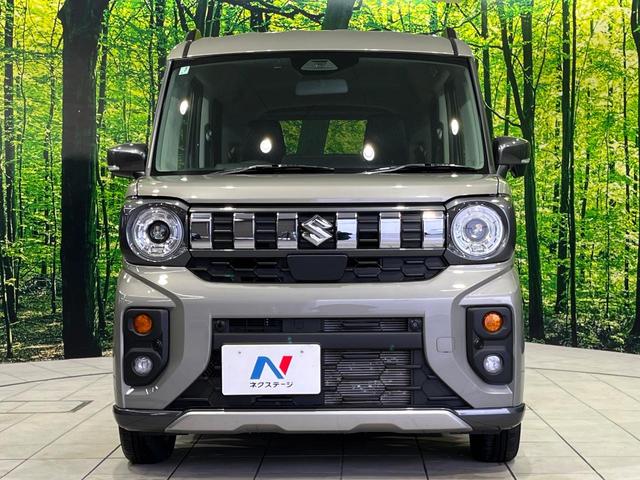 スペーシアギア ハイブリッドＸＺ　ターボ　４ＷＤ　両側電動スライドドア　スズキセーフティサポート　アダプティブクルーズ　禁煙車　コーナーセンサー　スマートキー　ＬＥＤヘッド　ビルトインＥＴＣ　オートハイビーム　オートライト　オートエアコン（14枚目）