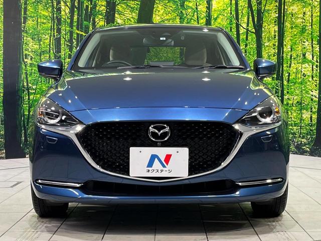 MAZDA2 XD サンリットシトラス 4WD ターボ マツダコネクトナビ 全周囲カメラ アドバンストスマートシティブレーキサポート 禁煙車 ドラレコ コーナーセンサー スマートキー LEDヘッド ビルトインETC オートハイビーム(14枚目)