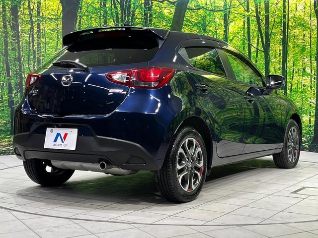 デミオ XDツーリング 4WD マツダコネクトナビ バックカメラ スマートシティブレーキサポート 禁煙車 スマートキー LEDヘッド ビルトインETC クルコン オートハイビーム 車線逸脱警報 オートライト オートエアコン(17枚目)