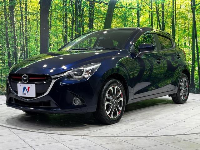 デミオ XDツーリング 4WD マツダコネクトナビ バックカメラ スマートシティブレーキサポート 禁煙車 スマートキー LEDヘッド ビルトインETC クルコン オートハイビーム 車線逸脱警報 オートライト オートエアコン(24枚目)