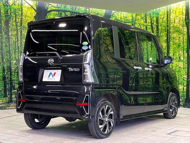 タント カスタムX 4WD 両側電動スライドドア SDナビ 全周囲カメラ スマートアシスト 禁煙車 ドラレコ コーナーセンサー スマートキー LEDヘッド オートハイビーム 車線逸脱警報 オートライト オートエアコン(15枚目)