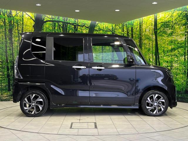 タント カスタムX 4WD 両側電動スライドドア SDナビ 全周囲カメラ スマートアシスト 禁煙車 ドラレコ コーナーセンサー スマートキー LEDヘッド オートハイビーム 車線逸脱警報 オートライト オートエアコン(25枚目)