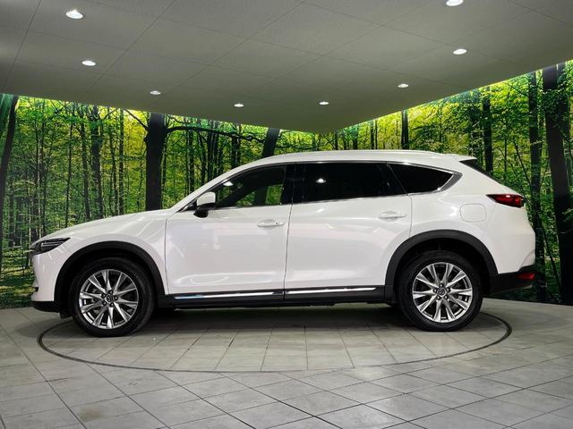 CX-8 XD Lパッケージ 4WD マツダコネクトナビ 全周囲カメラ アドバンスドスマートシティブレーキサポート レーダークルーズ 禁煙車 電動リアゲート レザーシート ドラレコ コーナーセンサー スマートキー LEDヘッド(65枚目)