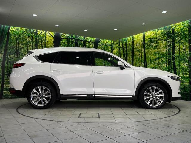 CX-8 XD Lパッケージ 4WD マツダコネクトナビ 全周囲カメラ アドバンスドスマートシティブレーキサポート レーダークルーズ 禁煙車 電動リアゲート レザーシート ドラレコ コーナーセンサー スマートキー LEDヘッド(66枚目)