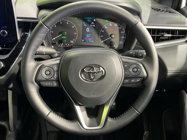 カローラクロス ハイブリッド　Ｇ　４ＷＤ　バックカメラ　寒冷地仕様　セーフティセンス　レーダークルーズ　禁煙車　ドラレコ　クリアランスソナー　スマートキー　ＬＥＤヘッド　８型ディスプレイオーディオ　ＥＴＣ　ステアリングヒーター（11枚目）