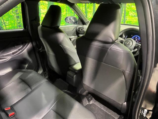 ヤリスクロス Ｚ　４ＷＤ　純正８型ディスプレイ　全周囲カメラ　寒冷地仕様　セーフティセンス　レーダークルーズ　禁煙車　ハーフレザーシート　前席シートヒーター　パワーシート　ドラレコ　クリアランスソナー　スマートキー（45枚目）