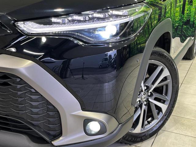 カローラクロス ハイブリッド　Ｚ　４ＷＤ　パノラマルーフ　純正１０．５型ディスプレイ　全周囲カメラ　トヨタチームメイト　寒冷地仕様　セーフティセンス　レーダークルーズ　禁煙車　パワーバックドア　ハーフレザーシート　前席シートヒーター（12枚目）