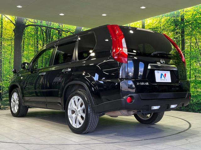 エクストレイル 20Xtt 4WD SDナビ 禁煙車 スマートキー HIDヘッド ETC クルコン オートライト オートエアコン 純正18インチアルミ CD/DVD再生 地デジ 革巻きステアリング フォグライト(26枚目)